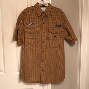 LSU Columbia PFG Super Bonehead shirt